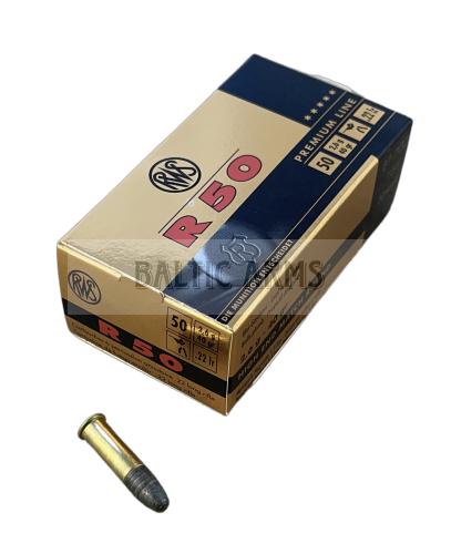 RWS .22 LR 2.6 g / 40 gr R50 (50 vnt.)